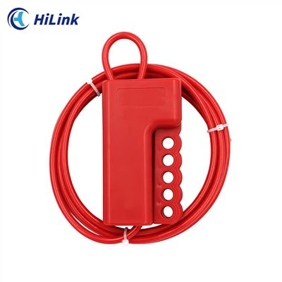 Verrouillage du câble en acier en plastique